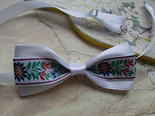 Pánske doplnky - Folklórny motýlik / FOLK /  - 17802512_