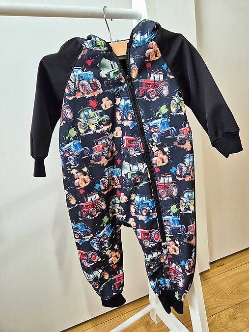 Overaly - Softshellový overal Traktor - 17802532_