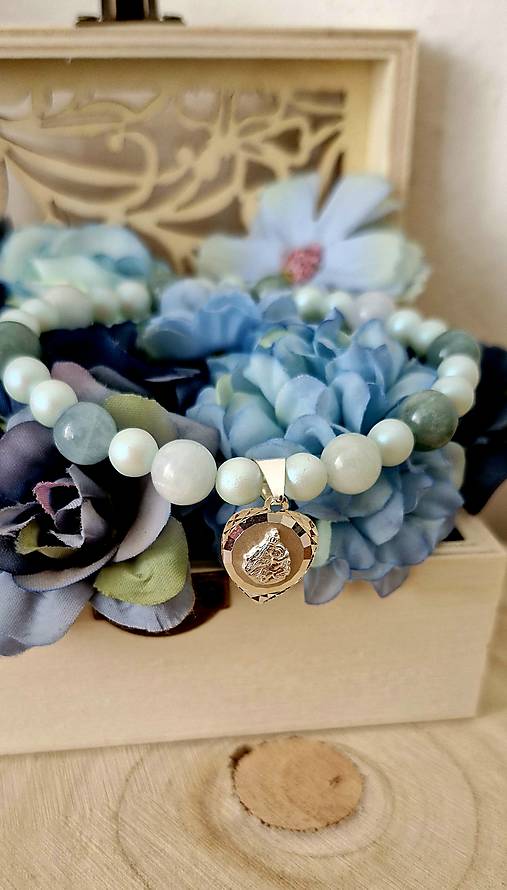 Ruženec Mint & blue  (Ruženec)