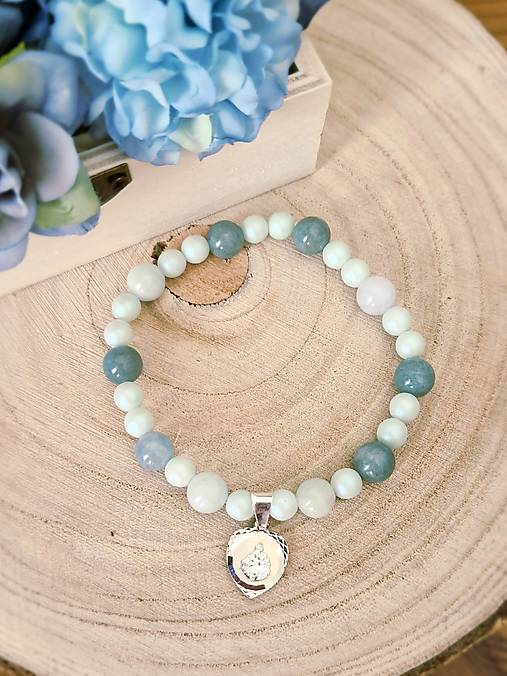 Ruženec Mint & blue  (Ruženec)