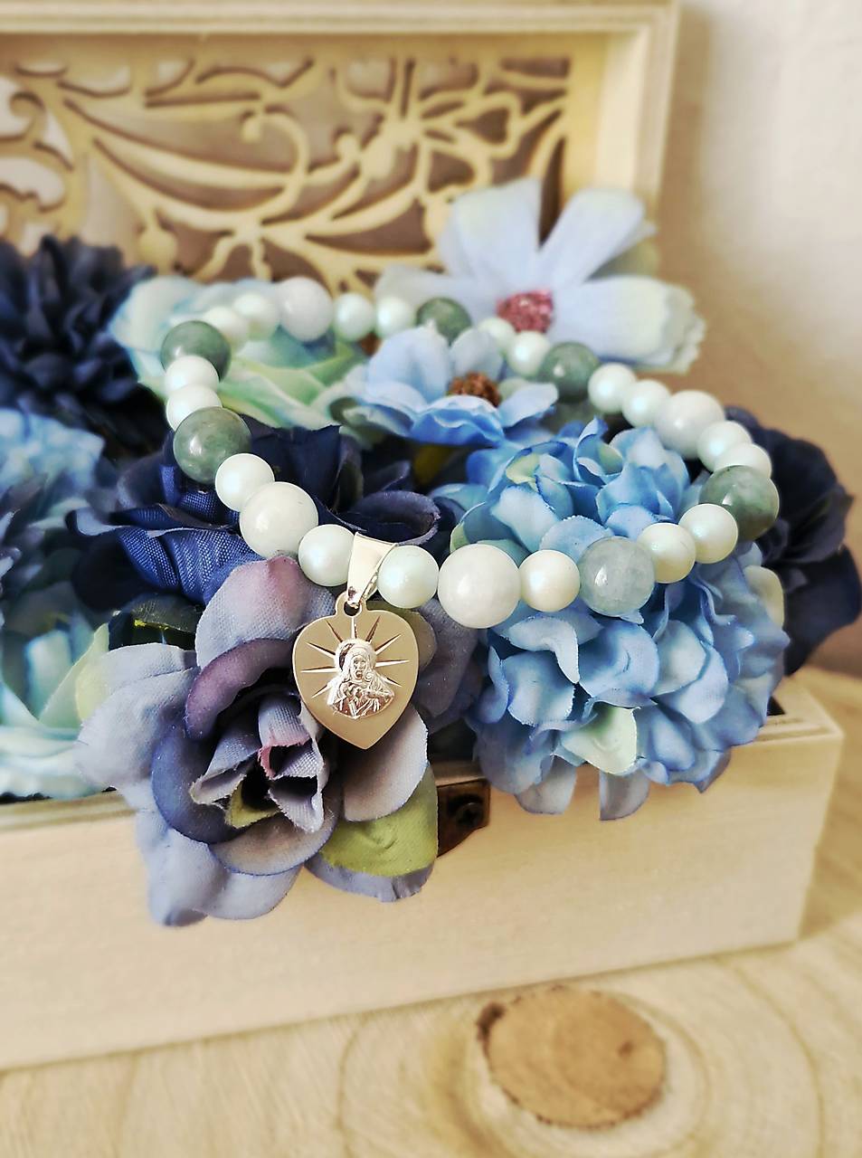 Ruženec Mint & blue  (Ruženec)