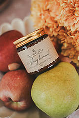 Sviečky - Sójová sviečka "Slaný karamel" - 17802130_