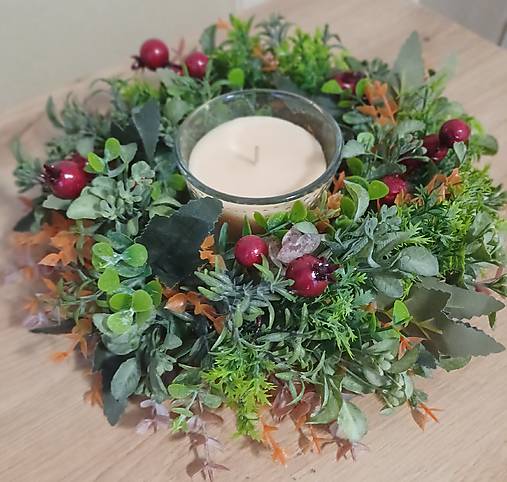 Dekorácie - Jesenný  venček - 17801627_