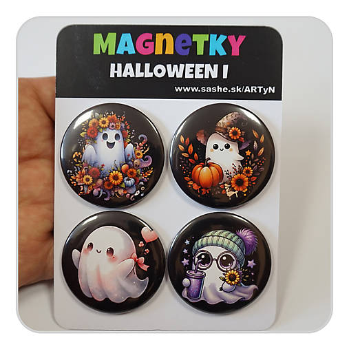 Magnetky - Sada magnetiek - Halloween I 03 - 17801508_