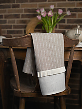 Úžitkový textil - Ľanové utierky Madame du Barry - 17803861_