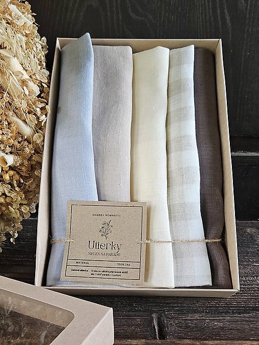 Úžitkový textil - Sada kuchynských utierok À la Campagne - 17803869_