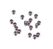 Korálky - Zatláčacia korálka 2x1,5mm, prievlak 1mm /M4557/ - nerezová oceľ 316 - 17805193_