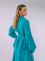  - MIESTNY KRÁTKY KARDIGAN VERA (PETROLEJOVÝ) - 17804896_