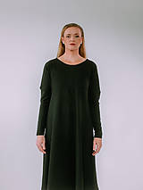  - MIESTNE TEPLÁKOVÉ ŠATY HANA (ČIERNE) - 17806335_