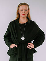  - MIESTNY KRÁTKY KARDIGAN VERA (ČIERNA) - 17806354_