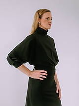  - MIESTNE TEPLÁKOVÉ ŠATY TEREZA (ČIERNE) - 17806790_