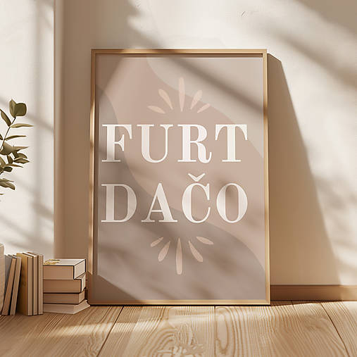 Obrazy - Furt dačo - print - 17806418_