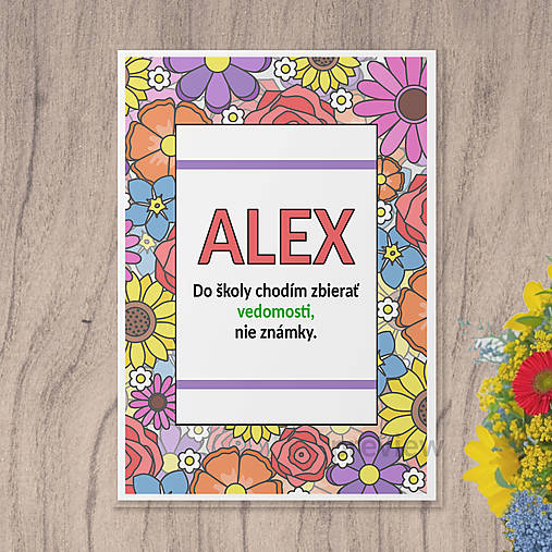 Hračky - Linajková podložka pre zberačov vedomostí Floral with leaves - 17805137_