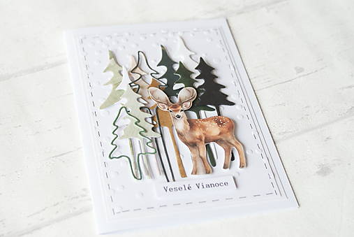 Papiernictvo - V lese - srnka - 17808802_