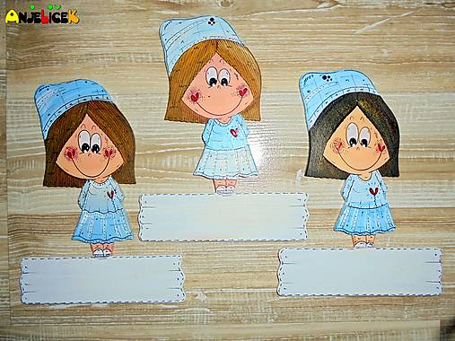 Tabuľky - Menovka - sestrička - 17808775_