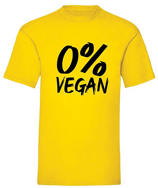 Pánske oblečenie - 0% vegan (M - Žltá) - 17807638_