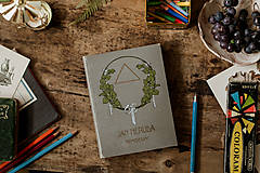 Papiernictvo - Arabesky - upcyklovaný skicár na kreslenie - 17808046_