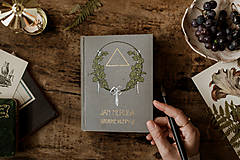 Papiernictvo - Drobné klepy - upcyklovaný zápisník/skicár - 17808198_