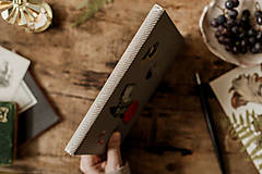 Papiernictvo - Pestré cesty - upcyklovaný zápisník/skicár - 17808206_