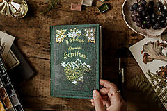  - Schriften - akvarelový skicár 100% bavlna - 17808217_