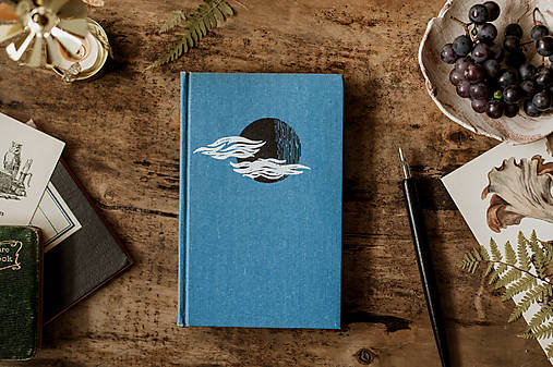 Papiernictvo - Stretnutie - upcyklovaný zápisník/skicár - 17808054_