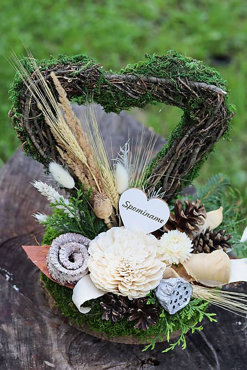 Dekorácie - Aranžmán na hrob - 17809267_