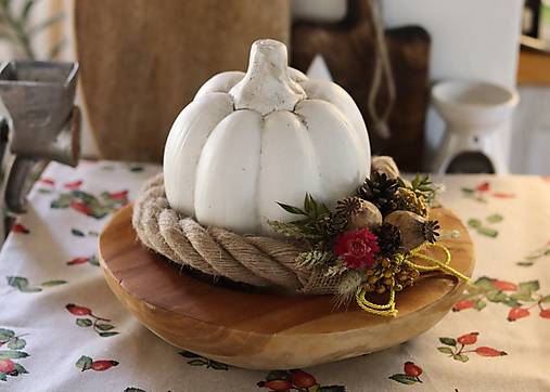 Dekorácie - Venček z lana - 17810173_