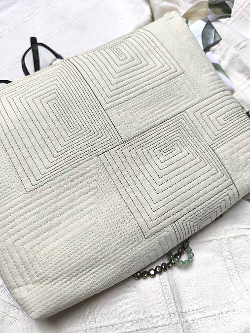 Kozmetická taštička a puzdro na okuliare (Olivovo zelená)