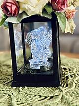 Iné doplnky - Lampáš s anjelom - 17809172_