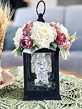 Iné doplnky - Lampáš s anjelom - 17809176_