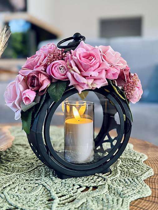 Iné doplnky - Lampáš na hrob - 17809316_