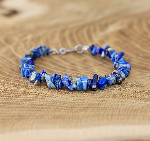 Náramky - Náramok - lapis lazuli  - 17810111_