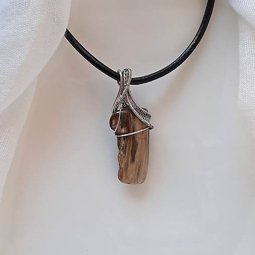 Náhrdelník - pánsky jaspis 2