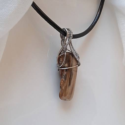 Náhrdelník - pánsky jaspis 2