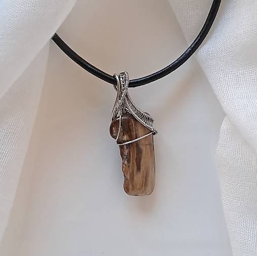 Náhrdelník - pánsky jaspis 2