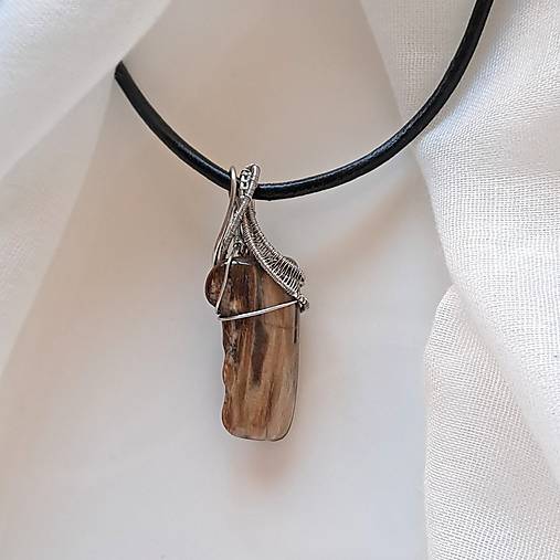 Náhrdelník - pánsky jaspis 2