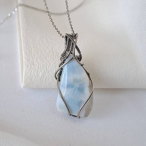 Opál modrý Owyhee svetlý