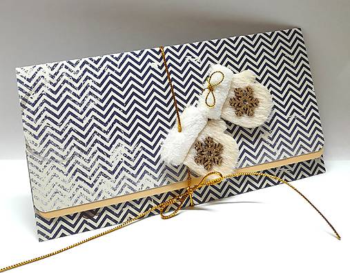 Papiernictvo - Darčeková obálka ... s rukavičkami - 17813719_