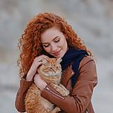 Šatky - Merino šatka | Zamatová - 17813773_