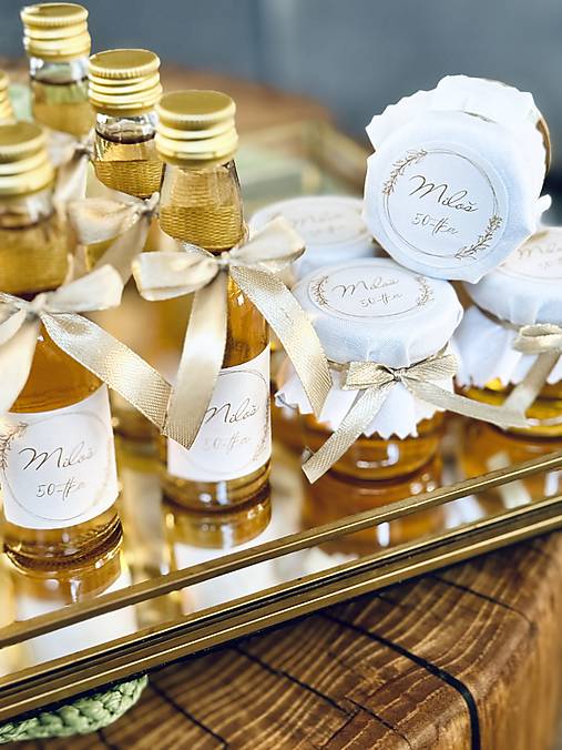 Darčeky pre svadobčanov - Darčeky na oslavu (Medovina) - 17813962_