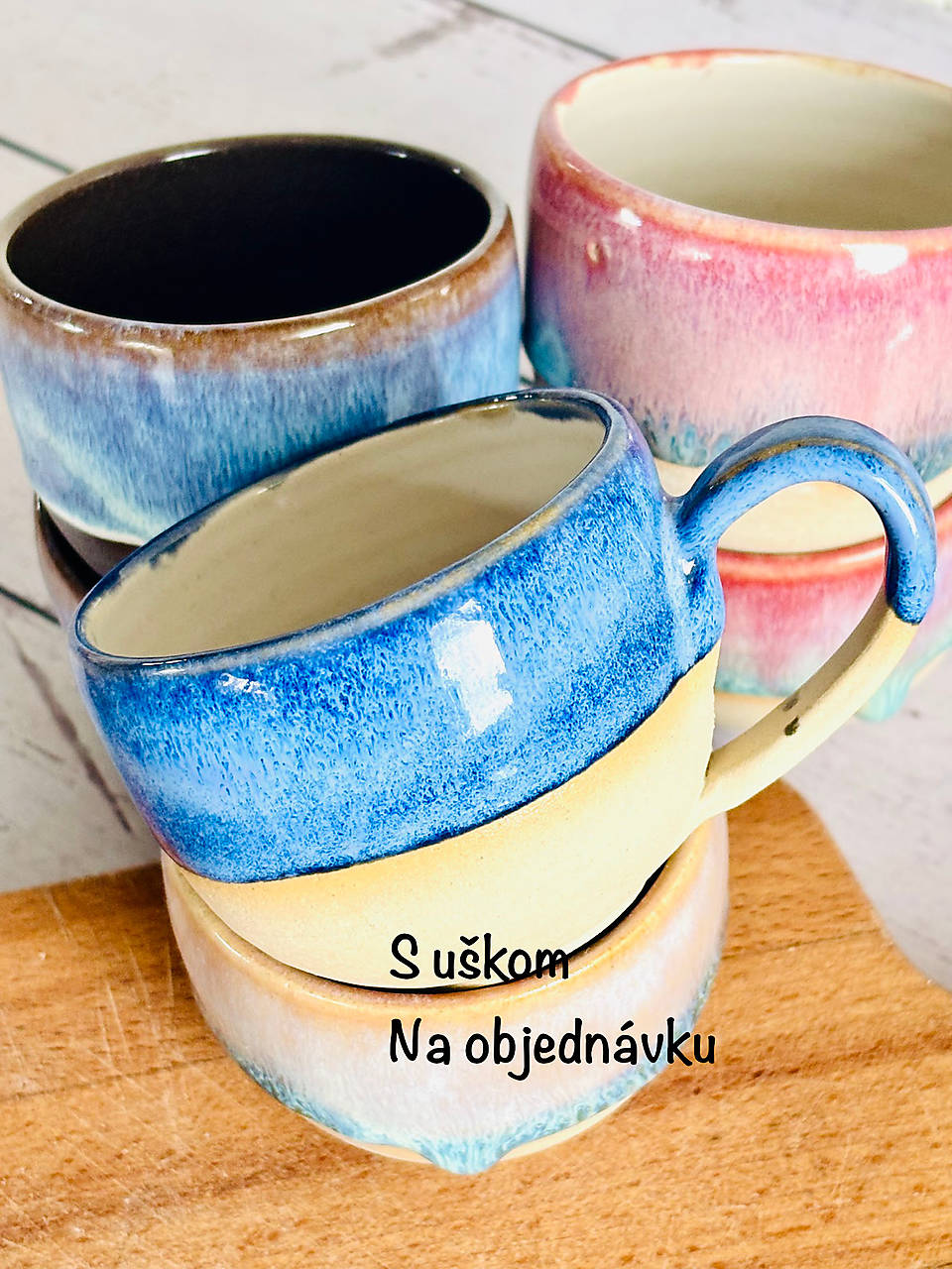 Espresso šálka NA OBJEDNÁVKU (100ml, su uškom)