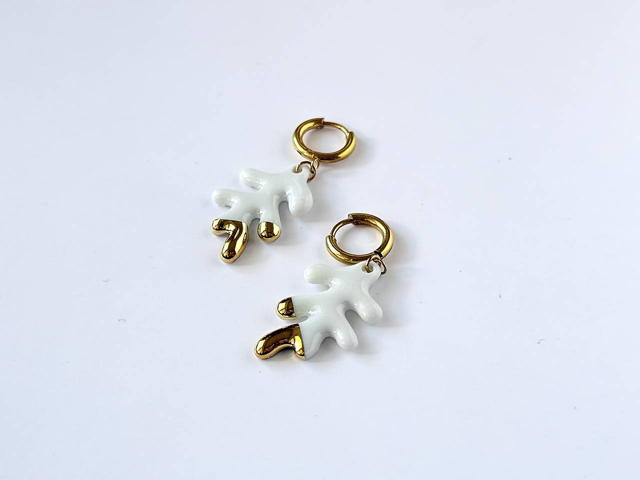 Porcelánové náušnice