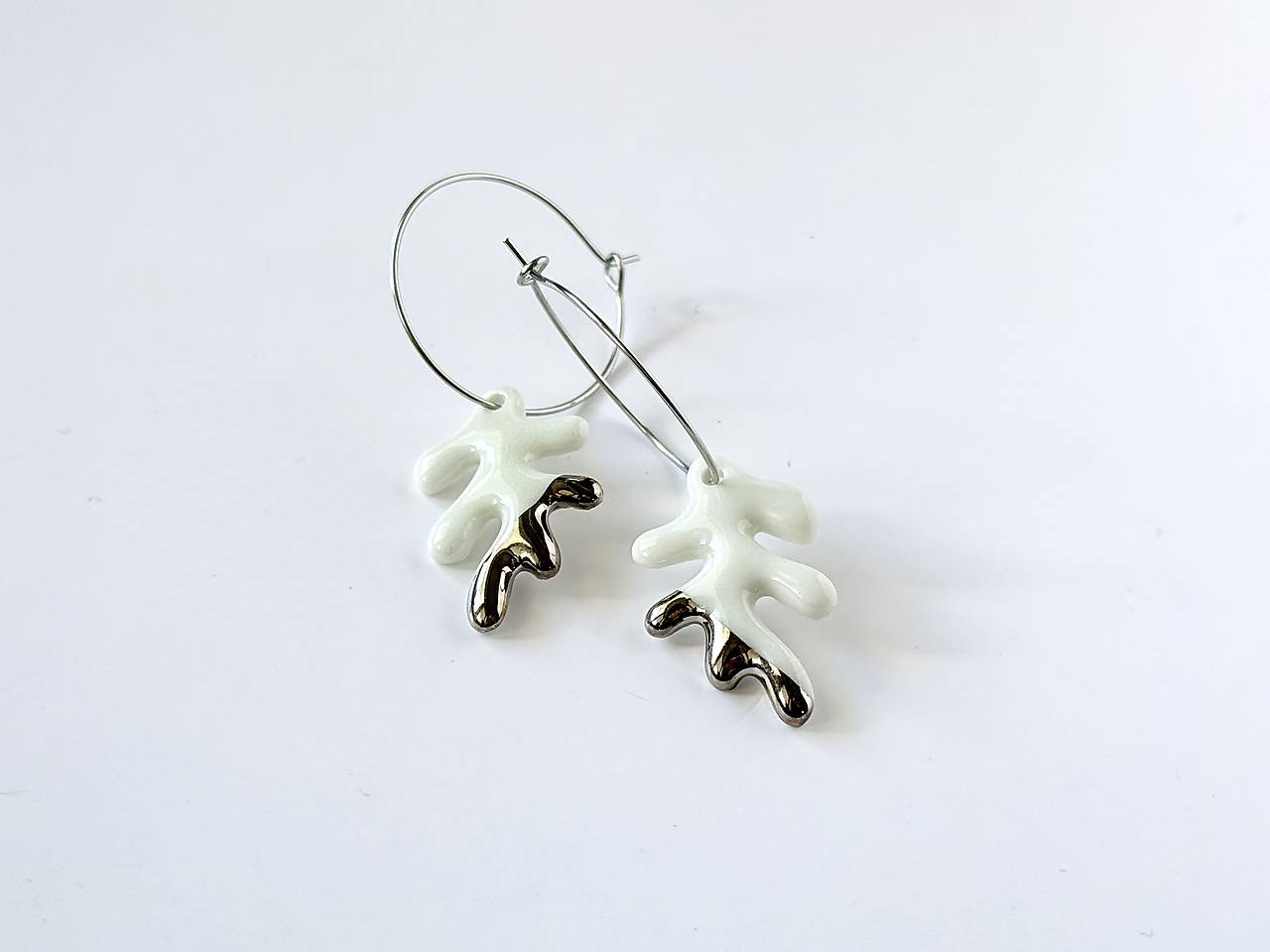 Porcelánové náušnice