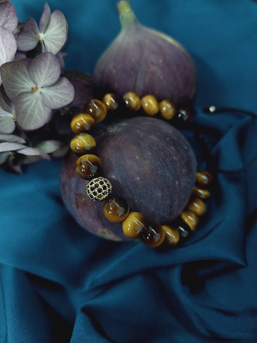 Náramky - Náramok tigrie oko - 17816216_