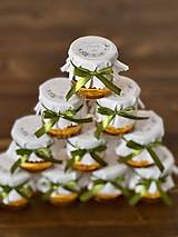 Darčeky pre svadobčanov - Mini medík na oslavu - 17815825_