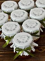 Darčeky pre svadobčanov - Mini medík na oslavu - 17815827_