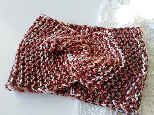 Čiapky, čelenky, klobúky - čELENka jeseň/zima - 17816738_