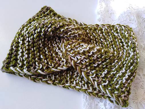 Čiapky, čelenky, klobúky - čELENka jeseň/zima - 17816782_