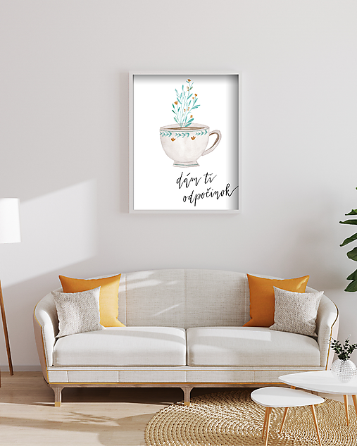 DÁM TI ODPOČINOK - art print