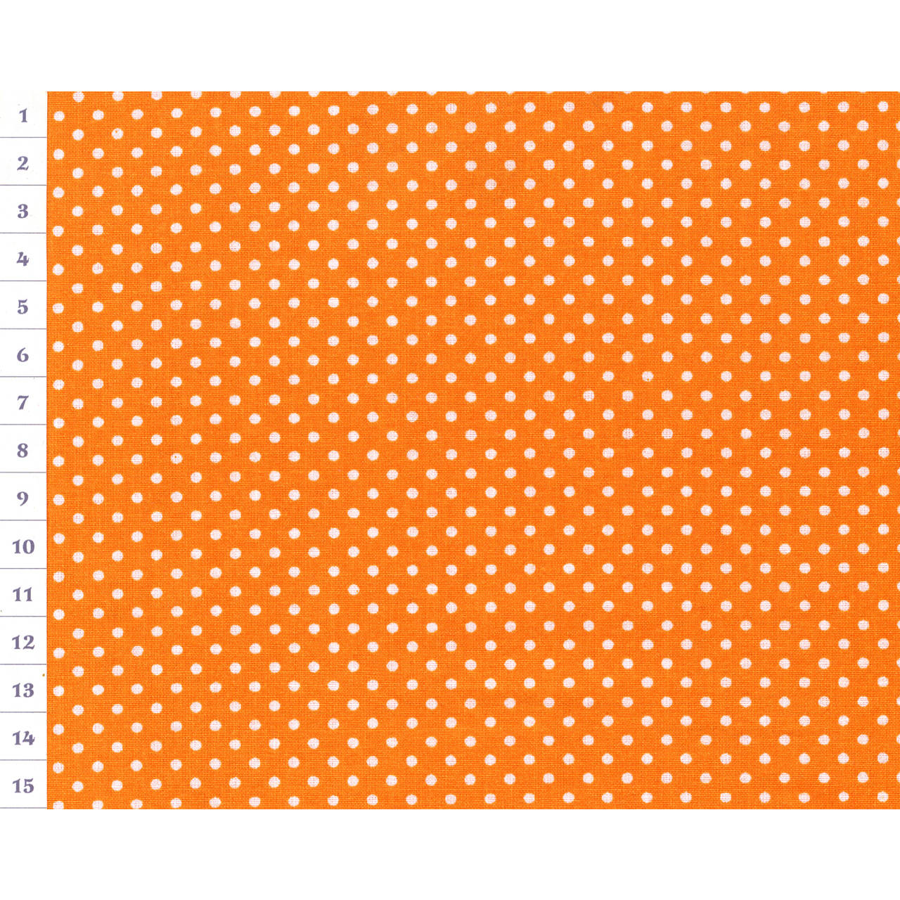 Bavlnená látka OAP Orange, Small Dots